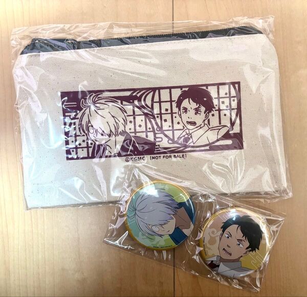 【鬼太郎誕生 ゲゲゲの謎】 アニメイト特典 ポーチ&缶バッジセット