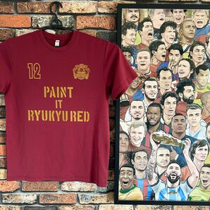 美品 FC琉球 ユニフォーム シャツ Jリーグ サッカー フットサル 応援グッズ サポーターグッズ