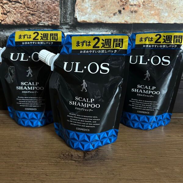 新品 ULOS ウルオス スカルプシャンプー 薬用 スキャルプ ヘッドスパ ヘアケア シャンプー