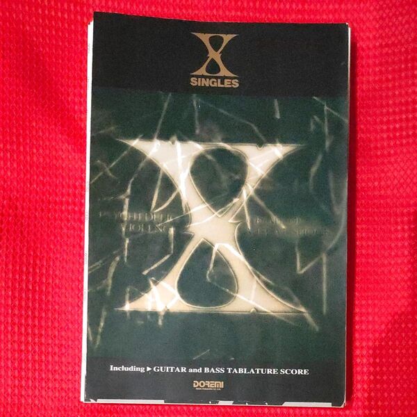 X JAPAN バンドスコア SINGLES エックスジャパン 楽譜