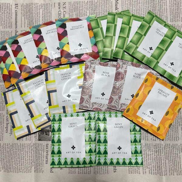 高級ティーパック ART OF TEA 6種類 18個セット