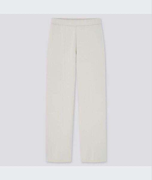【UNIQLO】ストレッチダブルフェイスストレートパンツ S