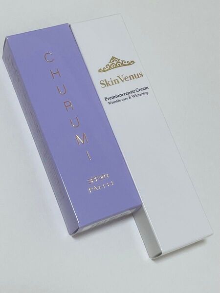 CHURUMI チュルミ 薬用ファンデーション 26g / スキンヴィーナス リンクルホワイトクリームNc 22g/ 医薬部外品