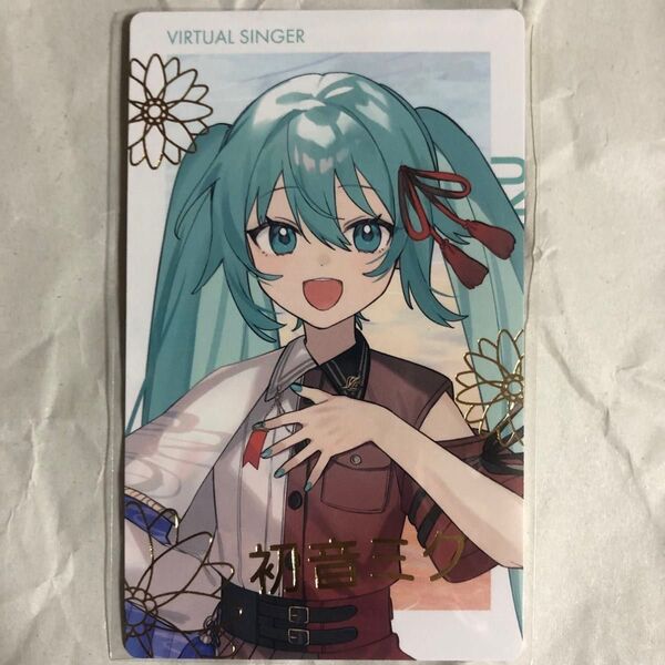 セカライ プロセカ エピカ ePick card 初音ミク 箔押し