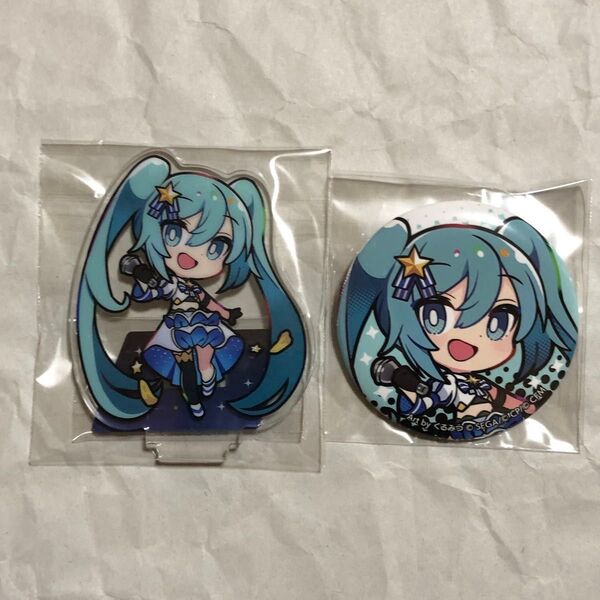 セカライ 初音ミク プロセカ 缶バッジ COLORFUL LIVE 3rd Evolve アクリルスタンド