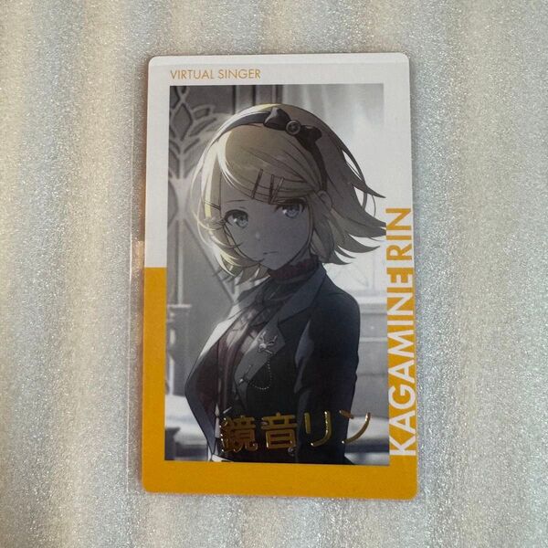 プロセカ エピカ ePick card 箔押し 鏡音リン 20A