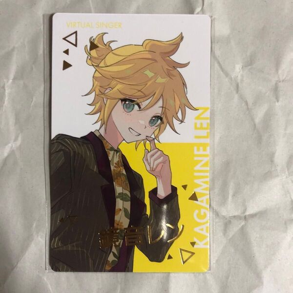 クリフェス 2024 プロセカ エピカ ePick card 箔押し 鏡音レン