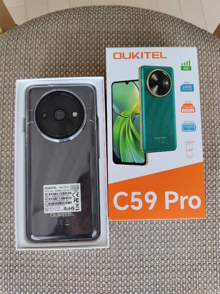 未使用! OUKITEL C59 Pro 10000mAh ブラック