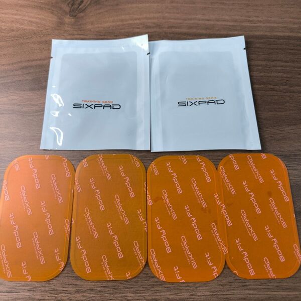 SIXPAD シックスパッド 正規品 MTG ボディフィット用高伝導ジェルシート 4枚 EMS 筋トレ 腹筋 脚筋 シックスパック