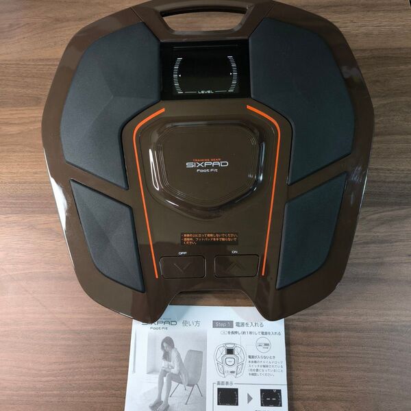 ⑪シックスパッド SIXPAD 正規品 フットフィット ブラウン foot fit FOOTFIT EMS シックスパック 脚筋