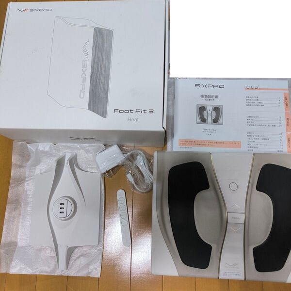 ②フットフィット3ヒート シックスパッド SIXPAD 正規品 MTG footfit3HEAT FOOT FIT シックスパック