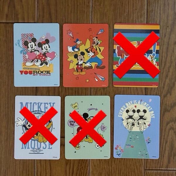 ディズニーストア じゃんけんカード