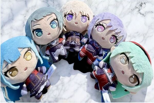 ave mujica ぷちっしゅ 5種コンプ ぬいぐるみ マスコット