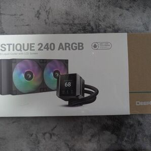 DEEPCOOL MYSTIQUE 240 ARGB R-LX550-BKADSNC-G-1 水冷CPUクーラー 未開封品