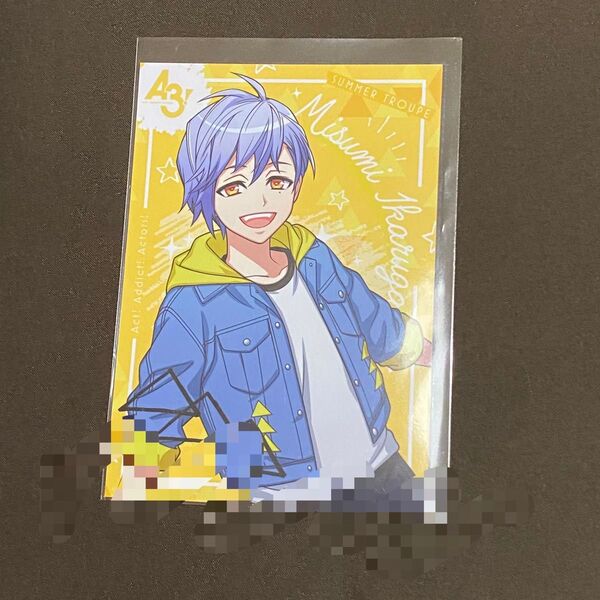 A3! エースリー オーディオ ブロマイド 特典 フェア 斑鳩三角 三角