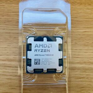 新品 AMD Ryzen 7 9800X3D 動作保証 おまけ