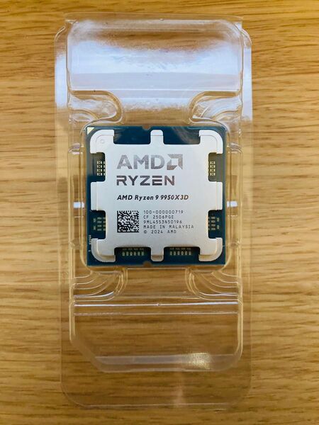 新品 AMD Ryzen 9 9950X3D 動作保証