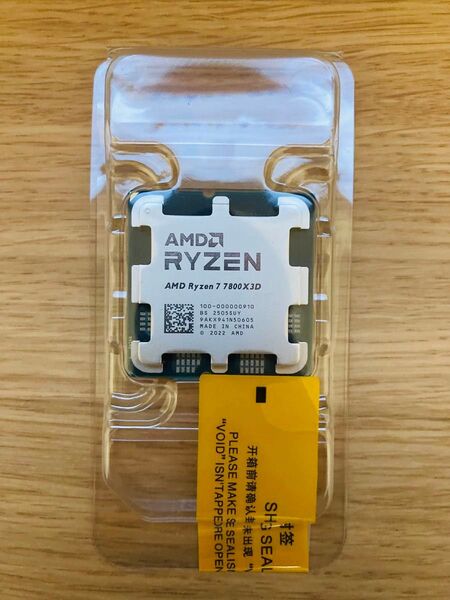 新品 AMD Ryzen 7 7800X3D 動作保証