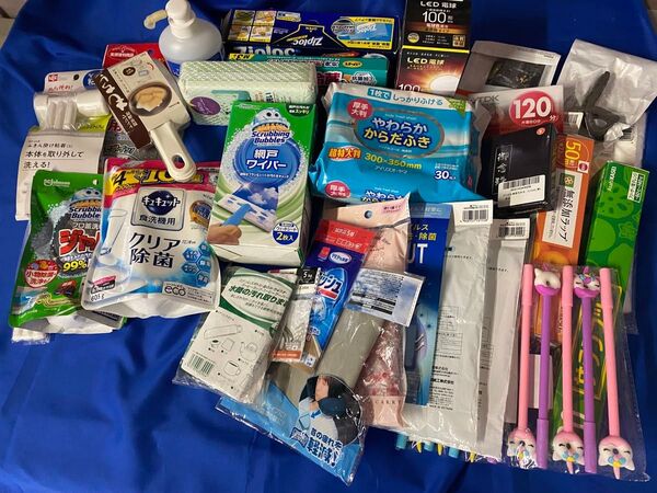 日用品 まとめて スクラビングバブル網戸 洗剤 ラップ 防災グッズ 歯ブラシ