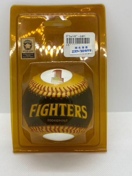 FIGHTERS 新庄剛志 フォトボール 2004年 #1 北海道日本ハム公式グッズ 未開封