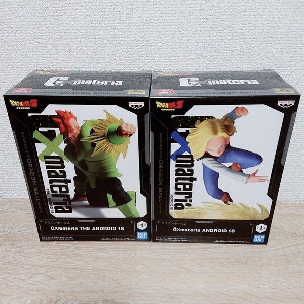 ドラゴンボールZ G×materia 16号 & 18号 フィギュア !!
