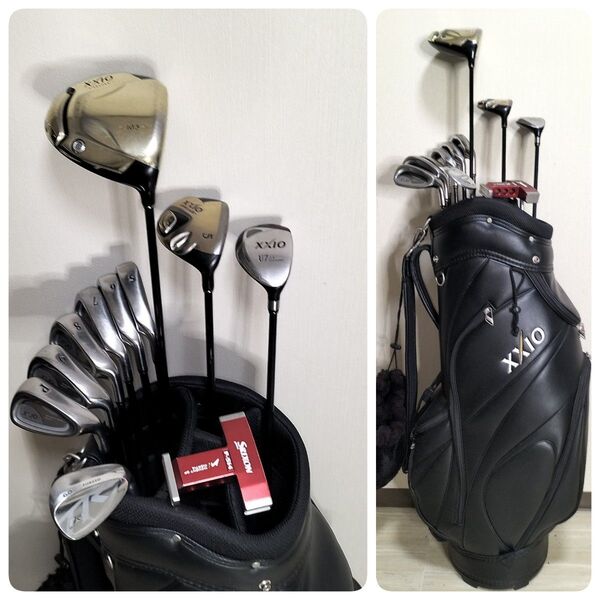 【本格派】人気!★XXIO ゼクシオ! プライム SP500/ SP600 / SRIXON★メンズゴルフクラブセット /58