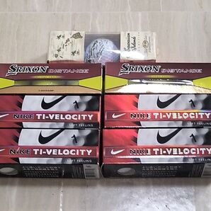 【新品】★SRIXON DISTANCE NIKE TI-VELOCITY ハワイアンゴルフボール★ゴルフボール 21球