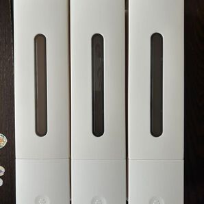 壁掛け式ソープディスペンサー 3個セット ホワイト 新品未使用