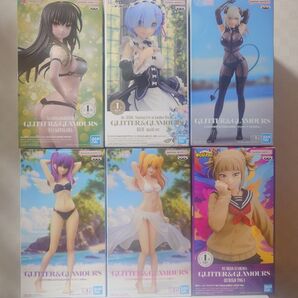 美少女フィギュア まとめ売り 古手川唯 レム ラスタロッテ トガヒミコ リリエル ミリエラ GLITTER&GLAMOURS