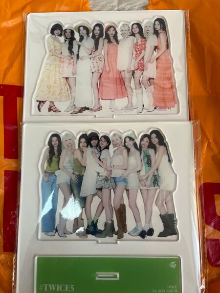 #TWICE5 TWICE 初回限定A盤B盤 アクリルスタンド