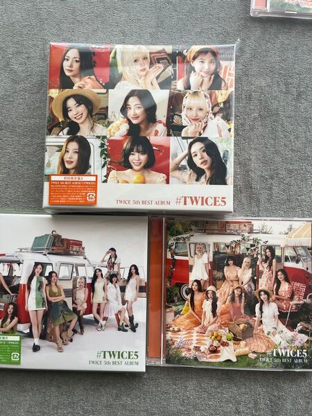 #TWICE5 TWICE 初回限定A盤B盤 通常盤