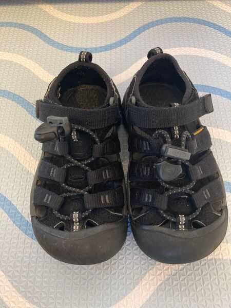 keen キーン キッズサンダル 17cm 黒