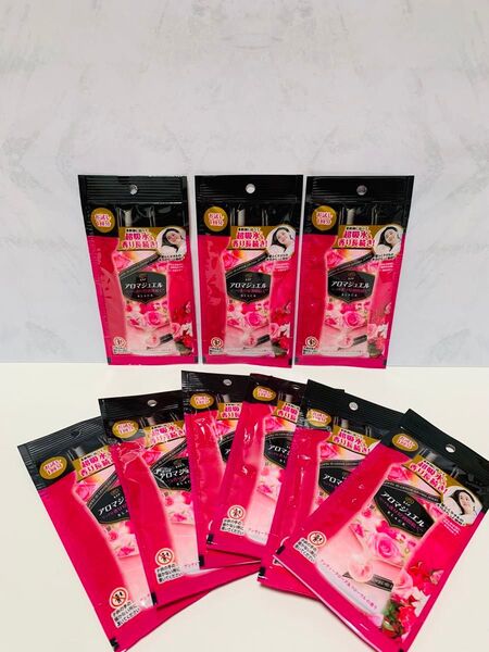 レノア アロマジュエル 香り付けビーズ アンティークローズ&フローラルの香り 30ml×9袋 お試しサイズ