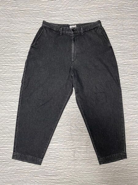WTAPS UNION Trousers Cotton Denim Black ユニオン デニム