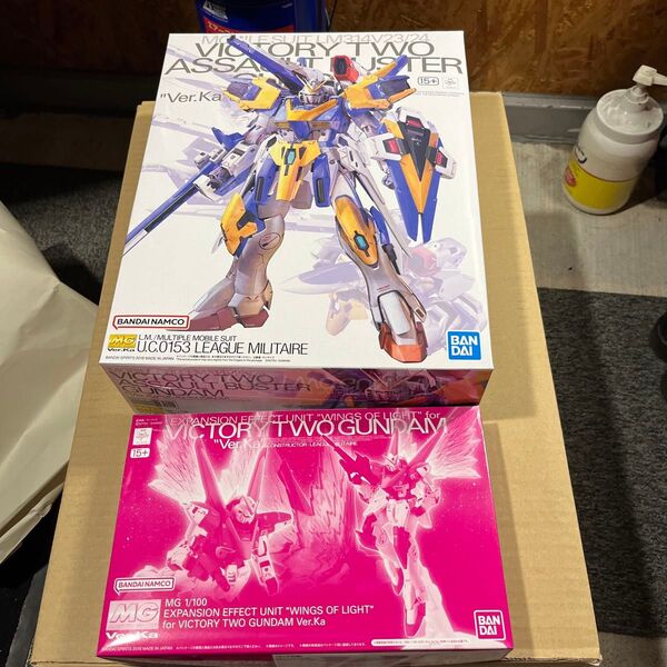 MG V2アサルトバスターガンダム 光の翼