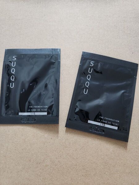SUQQU ザ ファンデーション 115 1g 2包voce1月号雑誌付録 スック