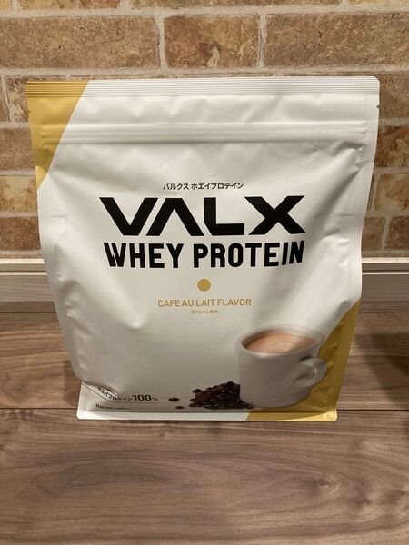 【新品未開封】VALX バルクス ホエイプロテイン カフェオレ風味 1kg