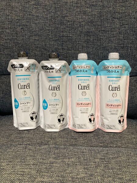 花王 キュレル Curel シャンプー コンディショナー 340ml 各2個