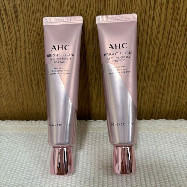 AHC ブライトフォーカス リアル アイクリーム フォーフェイス 2本 新品未使用品