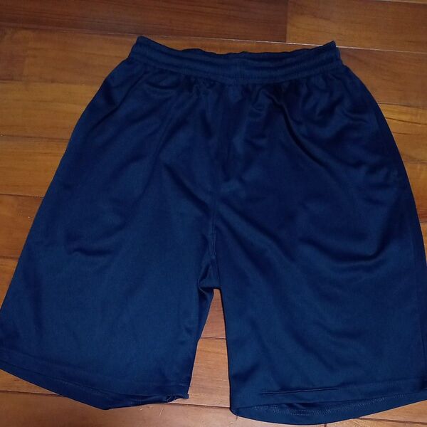 FIRST DOWN ハーフパンツ 紺 ショートパンツ メンズM