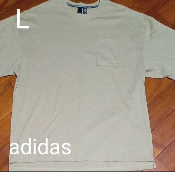 アディダス adidas ポケットTシャツ Tシャツ 半袖 Tシャツ メンズL 未使用