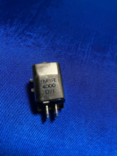 EMPIRE 4000 D/I MI型カートリッジ Lコイル切れモノラル用又は取替え台座のみでの使用可能