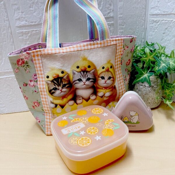 お弁当バック ミニトートバック