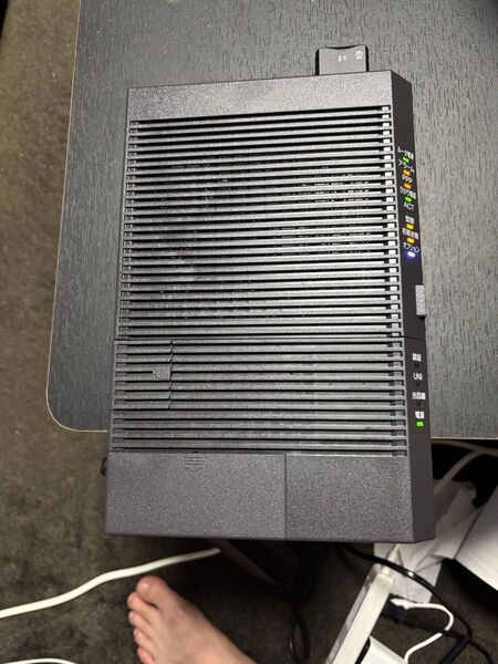 NTT ひかり電話ルーター PR-500KI 単相100V ホームゲートウェイ 西日本 W45×D171×H258mm