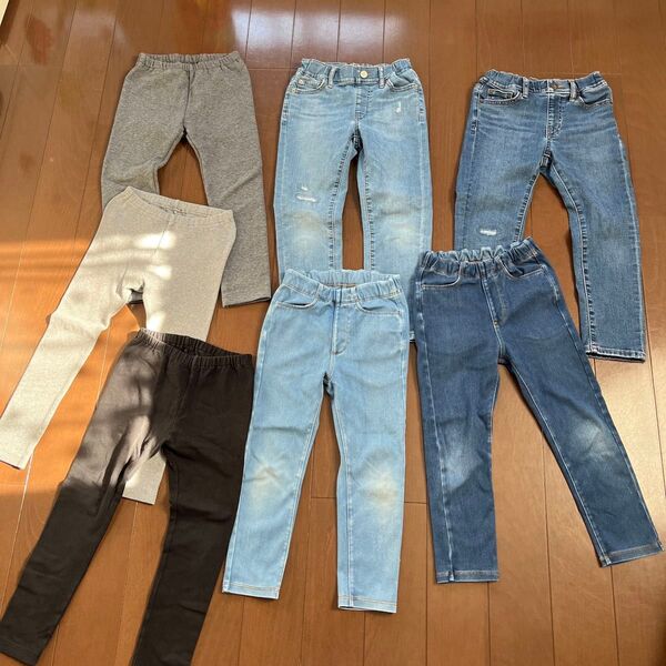 キッズ パンツ 7点セット