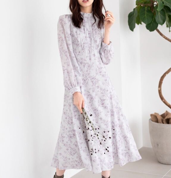新品Misch Masch ミッシュマッシュ ジュイシャドーフラワーワンピース