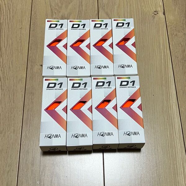 HONMA ホンマ ゴルフボール D1 オレンジ 2ダース 24個 マルチカラー