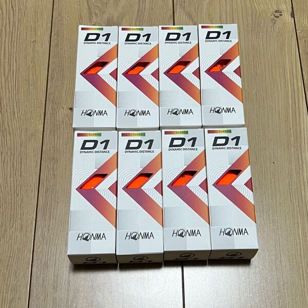 HONMA ホンマ ゴルフボール D1 オレンジ 2ダース 24個 マルチカラー