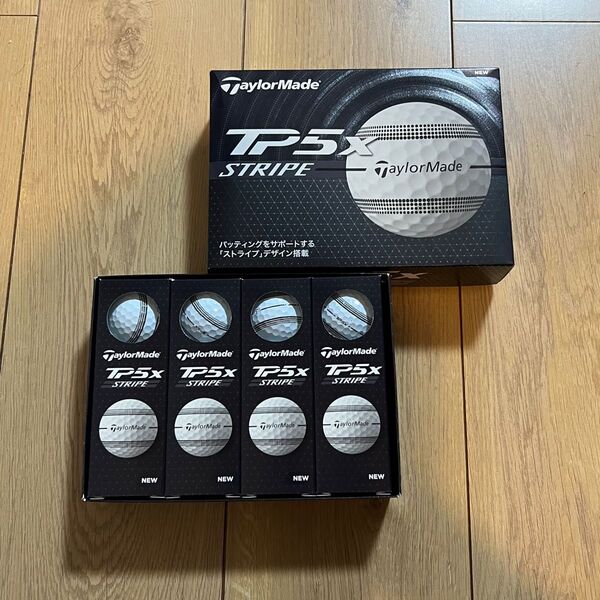 テーラーメイド TP5x STRIPE ストライプ 2024年モデル TailorMade 2ダース ゴルフボール
