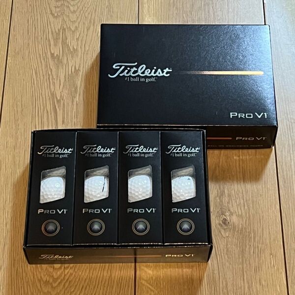 ゴルフボール タイトリスト PRO V1 2025年モデル 2ダース 24個 TITLEIST ローナンバー